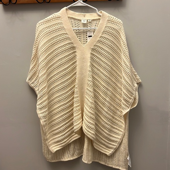 GAP Cream Knit Oversized Sweater NWT Size XXS/XS 🤍 - Picture 1 of 4